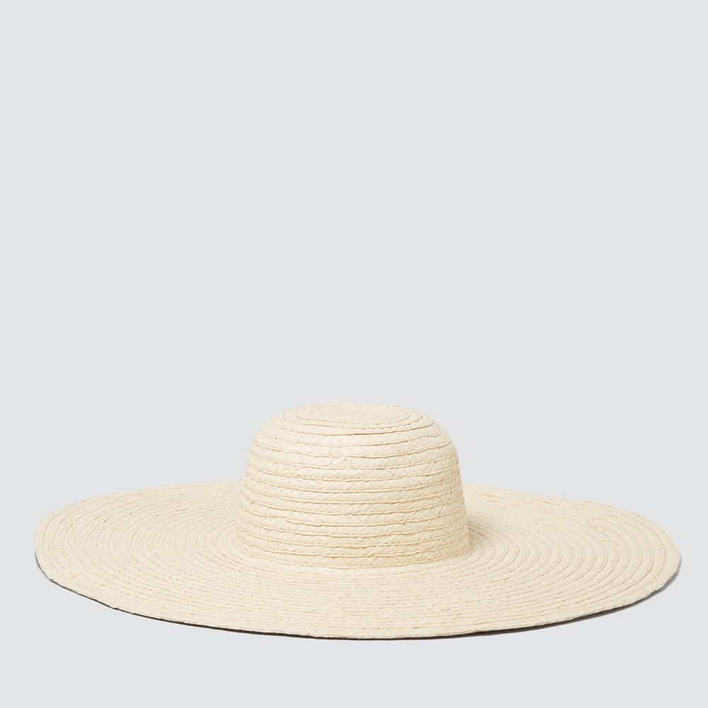 wide brimmed sun hat