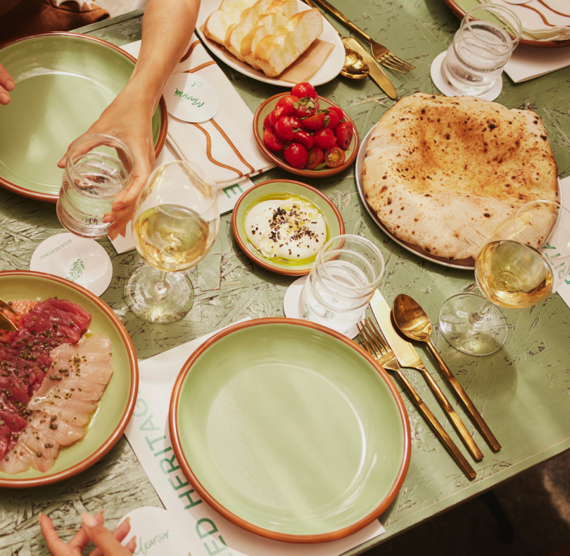 Around the table